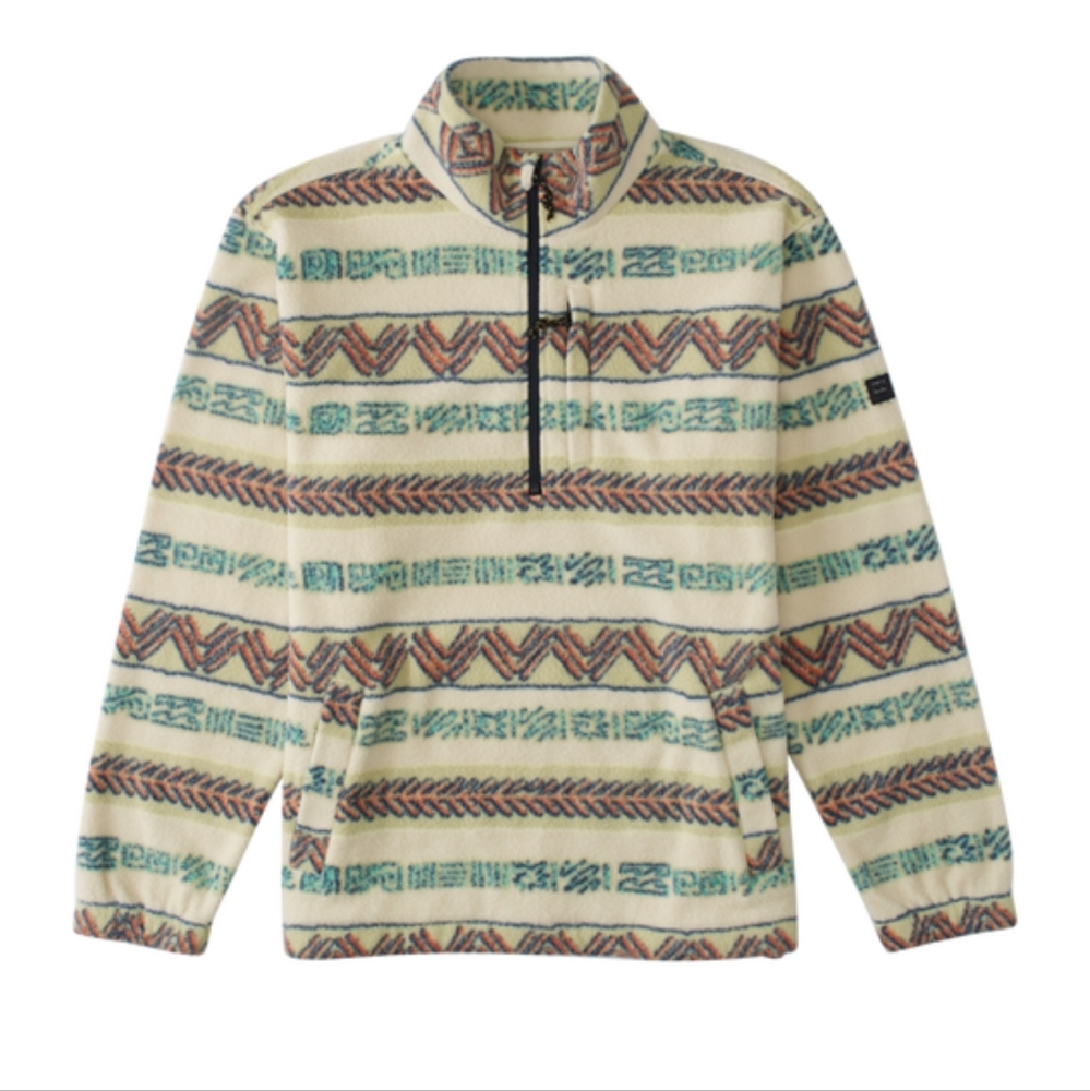 Billabong a/div boundary mock half zip